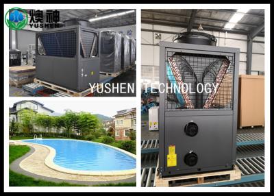 China ASHP Swimming Pool Heat Pump Unit / Ground Air To Air Source Heating System for sale