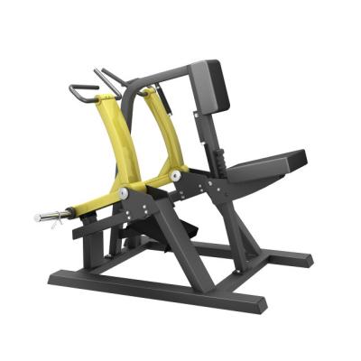 China commercial gym equipment plated loaded fitness equipment seated row machine 1345*1345*1285 for sale