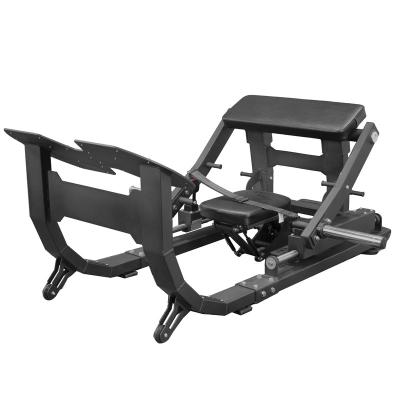 China Commercial Gym Equipment Commercial Use Hip Pushed Glute Workout Glute Bridge Machine Plated Loaded for sale