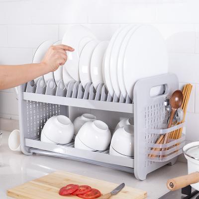 China Modern Hot Selling Buffet Basket Space Sets Storage Dish Rack Kitchen Dish Rack Dish Drainer Rack for sale