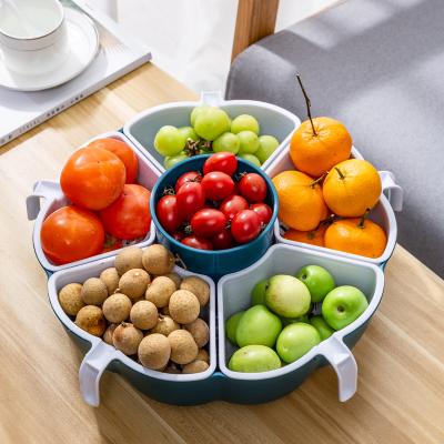 China Amazon Multifunctional Hot Pot Tray Fruit Dish Snack Storage Viable Hot Selling Vegetable Baskets for sale