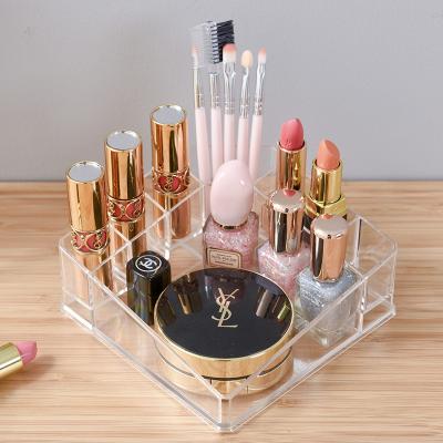 China Clear Plastic Makeup Organizer Cosmetic Makeup Organizer Lipstick Storage-Dustproof Storage for sale