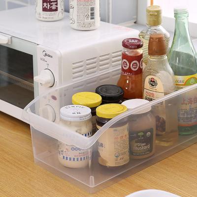 China More Popular Plastic Freshness Preservation Refrigerator Storage Box Drawer Refrigerator Storage Boxes for sale