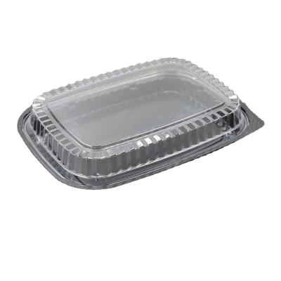 China Wholesale 2021 new style disposable takeaway food box factory price disposable plastic container with lid for sale