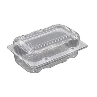 China Good Quality Disposable Clear Cookie Packaging Cake Containers Bread Cake Food Packaging for sale