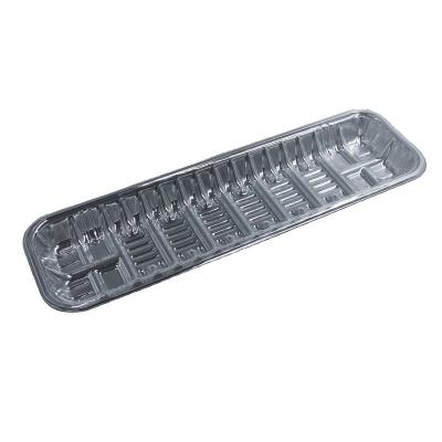 China Wholesale Custom Disposable Plastic Blister Fruit Meat Packaging Disposable Hot Selling Transparent Vegetable Tray for sale