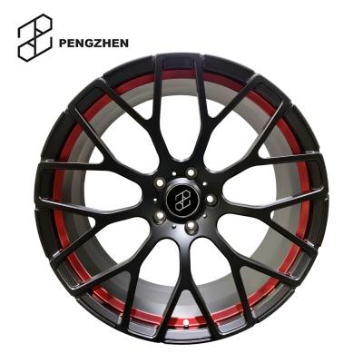 China 6061 aluminum pengzhen custom 6061 T6 forged 20 21 22 inch 5x130 wheel car rim for Mercedes-benz g-class for sale