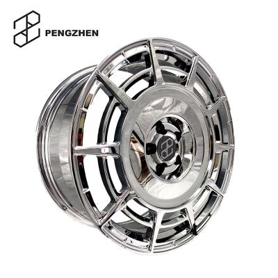 China 6061 T6 aluminum pengzhen alloy custotom forged car wheels rim 18 19 20 inch 5x112 for benz for sale