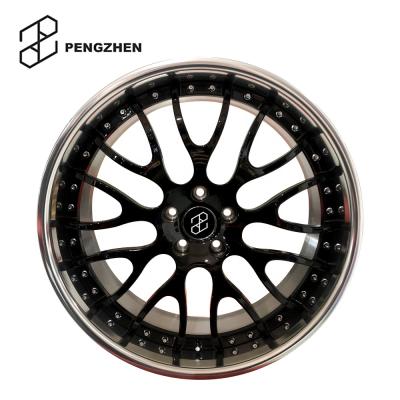 China Aluminum 6061 pengzhen high quality custom car alloy forged wheels rims 19 20 21 inch for Mercedes Benz for sale