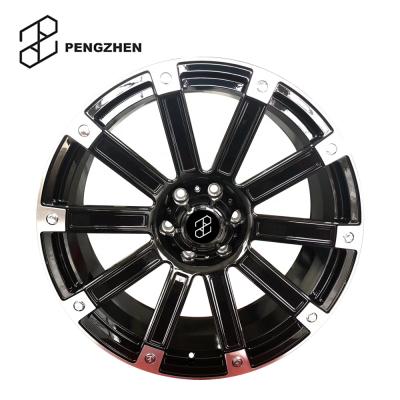 China Aluminum pengzhen hot designs custom forged car aluminum alloy wheel rims 4x4 16 17 18 19 20 inch with 6 holes 5x114.3 rims for toyota for sale