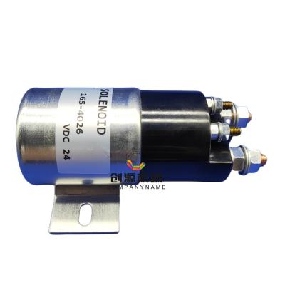 China Building Material Stores Excavator Parts Engine Start Relay Solenoid Valve 165-4026 Suitable For CAT320 E320C for sale