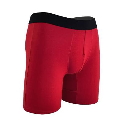 China Red men's sexy boxing underwear antibacterial red boxing underwear men's underwear for sale