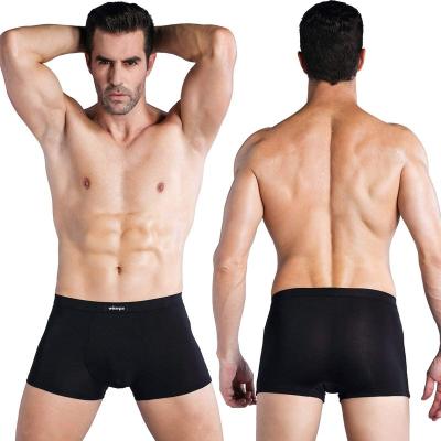 China 95% 5% Spandex Modal Boxer Briefs Antibacterial Customized Mens Underwear Mens for sale