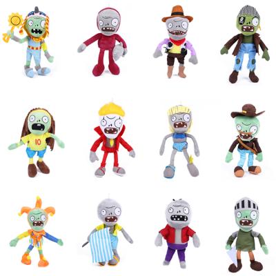 China Plush 30cm Factory New Arrival Pirate Zombie Plush Toys Stuffed Toy Ornaments Plush Zombie Toys for sale