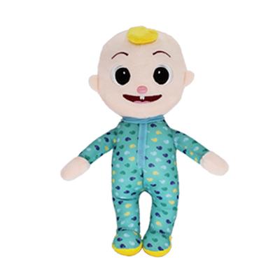 China 2021 Professional Toddler Cocos Product Toddler Doll Cartoon Plush Doll Christmas Baby Toys Gift Newborn Infant Plush Toys for sale