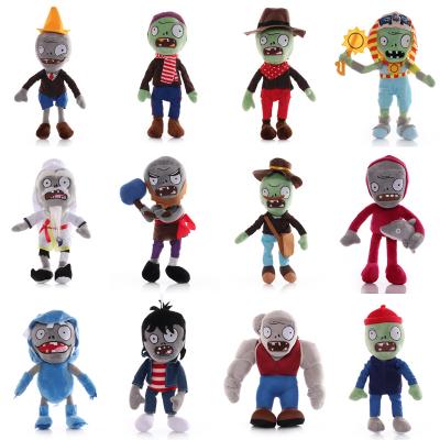 China Wholesale Decoration 30cm Factory Zombie Doll Plush Toy Stuffed Toy Set for sale