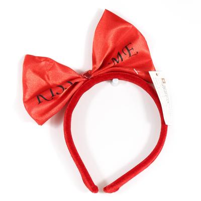 China Valentine's Day Hair Decoration Hair Decoration Bows Shape Kids Hair Accessories Headband for sale