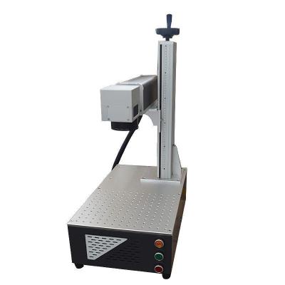 China Automated loading used for jpt steel aluminum mopa metal jewelry portable 20 watt 30w fiber laser marking machine for sale