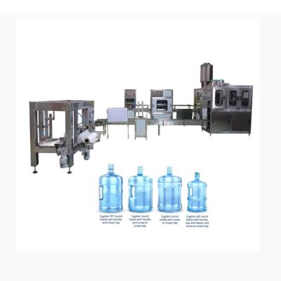 China Beverage 5 gallon drinking water filling machine, complete water filling production line for sale