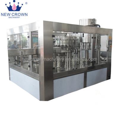 China New Beverage Crown Dubai Market Wholesale Cola Carbonated Soft Drink Filling Machine 1000-2000b/h Capacity for sale