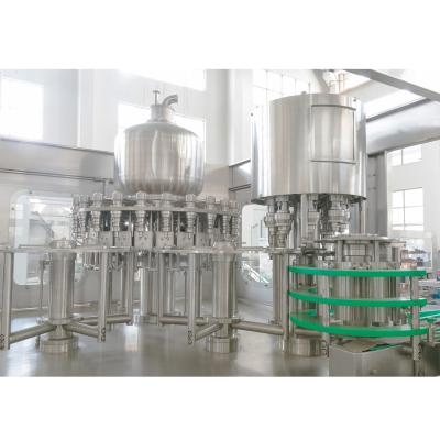 China Automatic 8000BPH Beverage PET Bottled Juice Filling Machine Hot Juice Production Line for sale