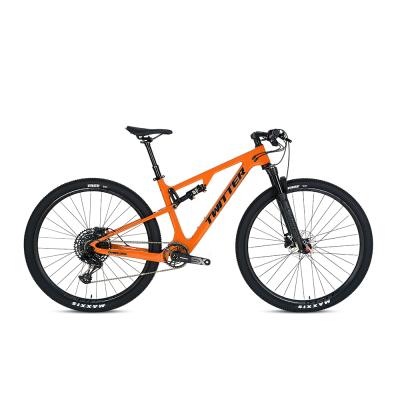 China Aluminum Alloy Twitter SUZERAIN M8100-12S Mountain Bike 27.5/29 Inch Full Suspension Mountain Bike for sale