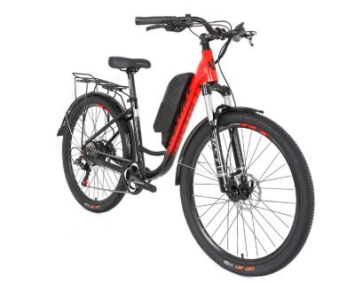 China New design multifunctional professional 26 inch 27.5 inch aluminum alloy city electric bike with battery for sale