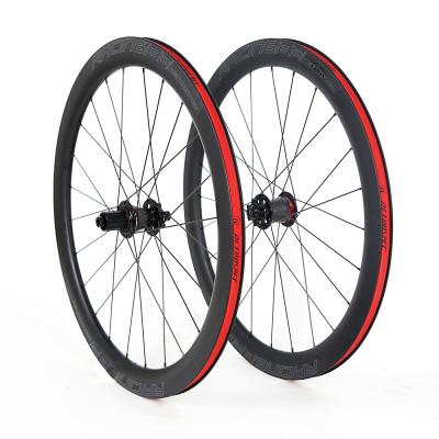 China Road Bikes RETROSPEC Carbon Wheel 700C Anvil Bicycle Wheel For Roadbike Disc Brake Bike Wheelset 700c for sale