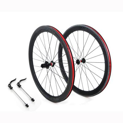 China Road bike carbon wheels 50mm carbon fiber UD bicycle wheel RETROSPEC 700c rim brake frame for sale