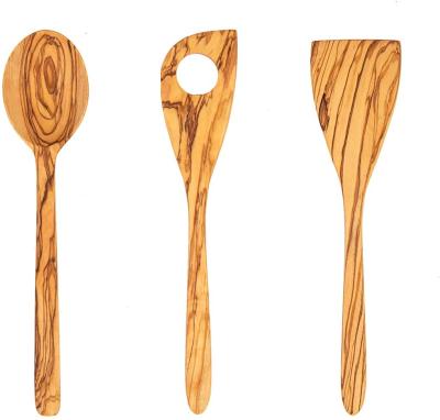 China Viable Olive Wood Kitchen Utensils Set, Handcrafted Turkish Olive Wood for sale