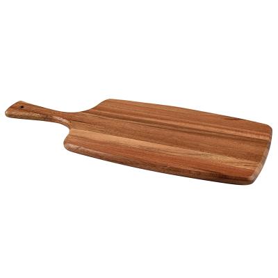 China Sustainable acacia wood cutting board - wooden kitchen choppers for meat, cheese, bread for sale