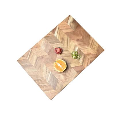 China Sustainable Acacia Kitchen Wood Cutting Board with End Texture Large Wood Cutting Board for sale