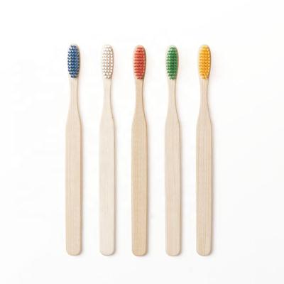 China Bamboo Charcoal Toothbrush Pack of 4 with Design Laser Logo for sale