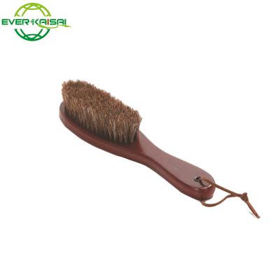 China Sustainable Wooden Horsehair Clothing or Shoe Brush, Customizable Daily Life Clothes Tool Brush, for sale