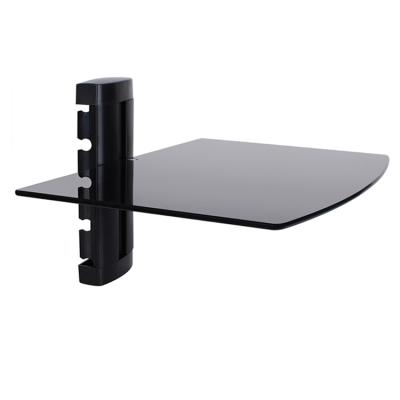 China New Arrival Professional Single Glass Rack Wall Mount Shelf TV Dwd1432 for sale