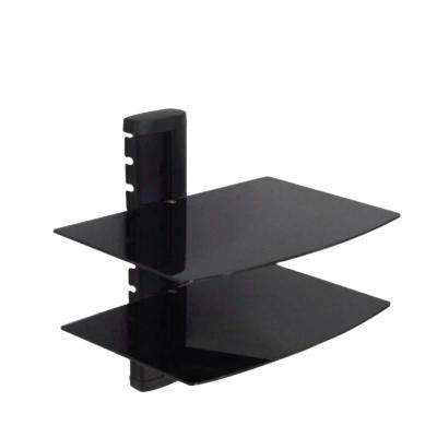 China New Arrival Professional 2 Layers Glass Mount Shelf TV Wall Mount Dwd1433 for sale