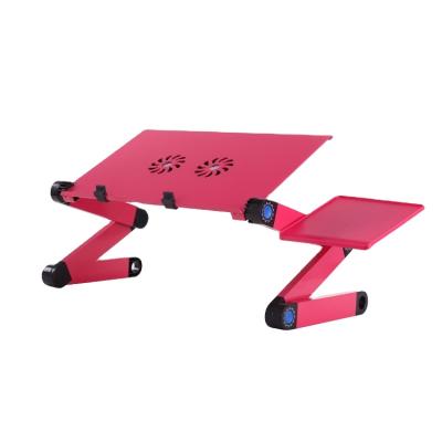 China Hot Selling Anti Slip Adjustable Laptop Stand Long Laptop Stand Adjustable Angle(Height) With Cooler for sale