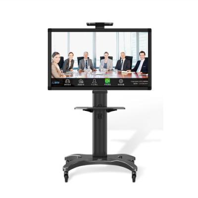 China Steel With Powder Coating Mobile TV Stand Electrically Lift Adjustable Conference Room TV Lift Box OEM/ODM Customized TV Stand for sale