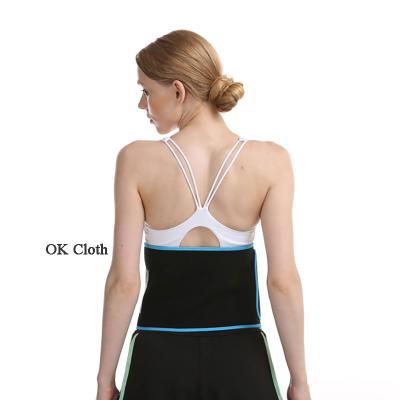 China Breathable Adjustable Elasticity Lumbar Support Belt Sports Waist Trimmer Waist Trimmer Belt For Fat Burning for sale