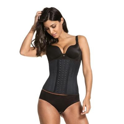 China Women's Underbust Latex Sports Belt Waist Trainer Breathable Corset Body Shaper With Holes for sale