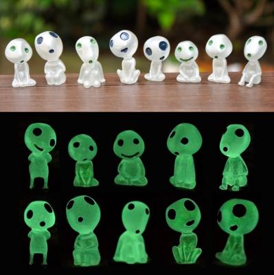 China For Wholesale Mini Halloween Luminous Elf Doll Forest Guardian Resin Promo Ornaments for sale