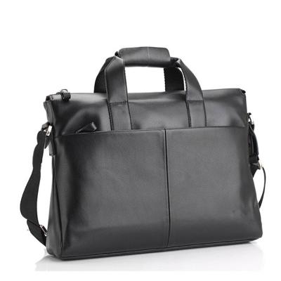 China High-quality men's business handbag large capacity PU leather briefcase 15.6 inch shoulder launched computer bag fashion tide casual men's bag for sale