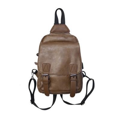 China High quality retro new style men's bag retro style multi-function messenger shoulder bag fashion chest bag large capacity shoulder tide backpack for sale