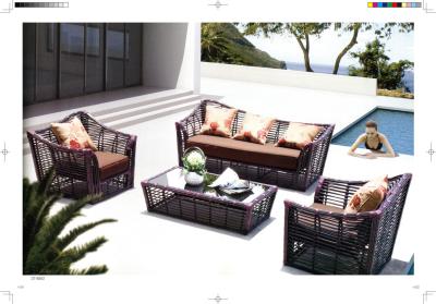 China new product five star rattan sofa conservatory Furniture resin Wicker Luxury sofa for sale