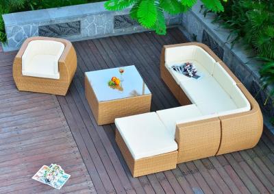 China hot new products cheap rattan corner sofa set china supplier for sale