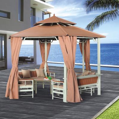 China China outdoor gazebo tent metal pavilion garden flowers Pavilion 1106 for sale