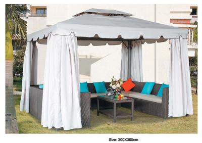 China China leisure furniture Leisure pavilion witn sofa garden tents 1108 for sale