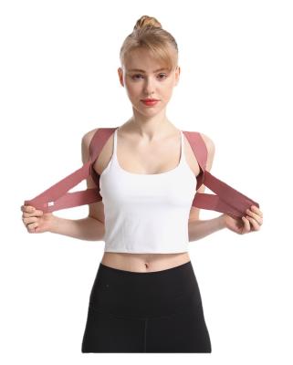 China Women's Warm Breathable Comfortable Adjustable Design Colorful Adjustable Back Adult Back Correct Selling Posture Support Wear Comfortable Back Support for sale