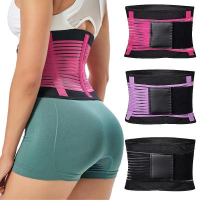 China Sports Fitness Exercise in Running Adjustable Waist Brace Breathable Outdoor Running Bodybuilding Yoga Fitness Sports Waist Brace for sale