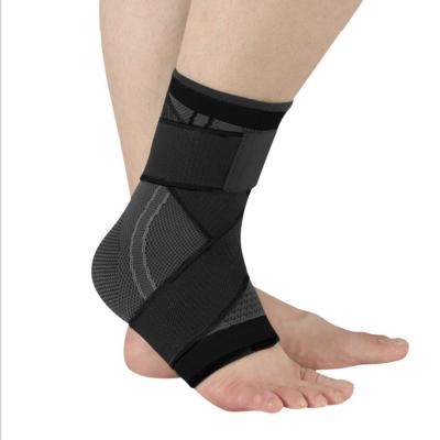 China Amazon Hot Selling Performance Support Adjustable Ankle Braces Cycling Running Outdoor Exercises Wear Breathable Resistance Ankle Brace for sale